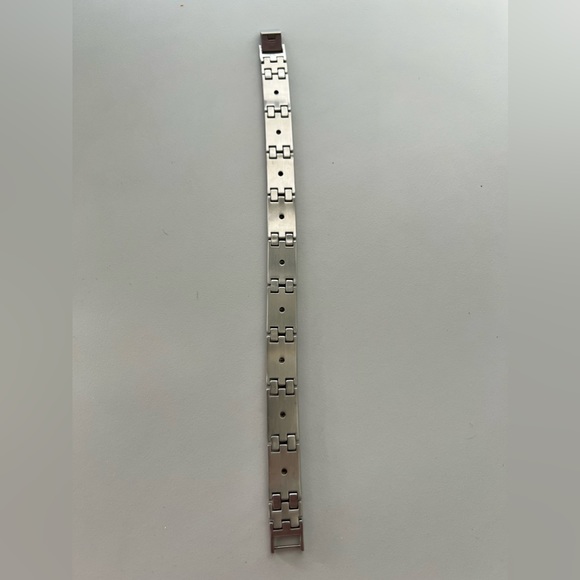 Helzberg Diamonds Stainless Steel Bracelet With Diamond Accents - Picture 6 of 10
